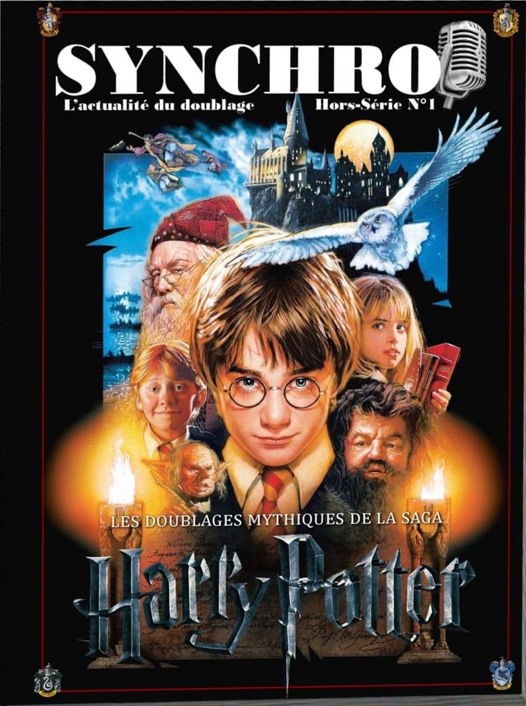 Couverture du hors-série n°1 de Synchro : les doublages mythiques de la saga Harry Potter