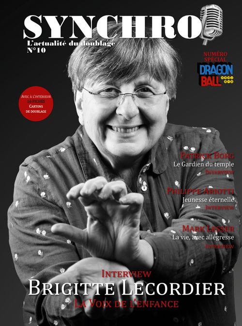 Couverture Synchro n°10 — Brigitte Lecordier