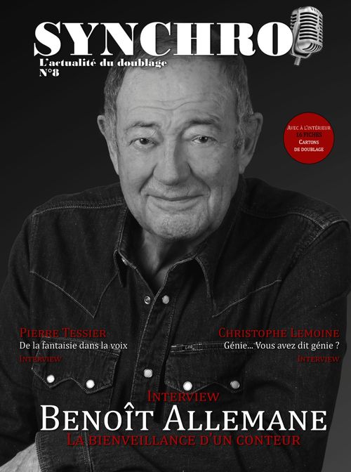 Couverture Synchro n°8 — Benoît Allemane