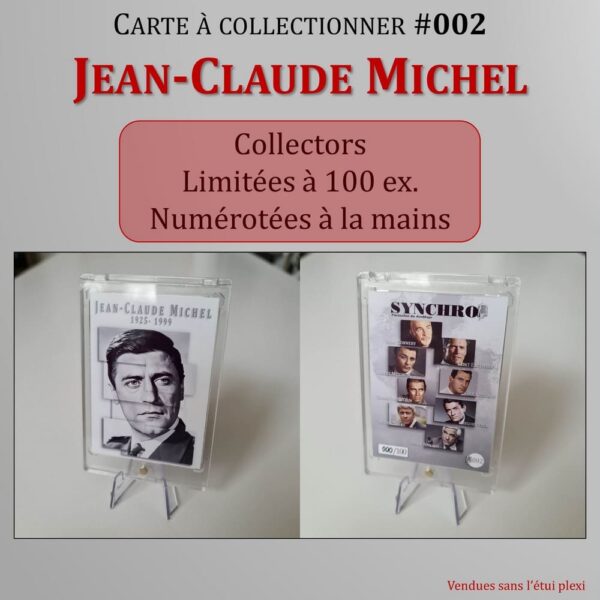 Carte Jean-Claude Michel
