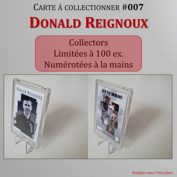Carte Donald Reignoux